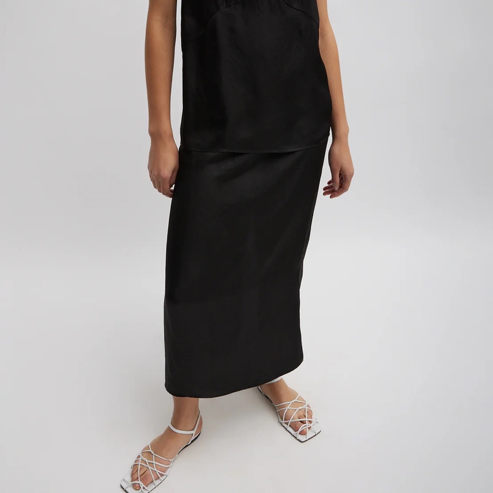 Tibi slip skirt